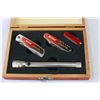 Image 2 : SHEFFIELD CASED KNIVES AND FLASHLIGHT GIFT SET