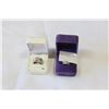 Image 1 : TWO RHINESTONE DINNER RINGS