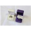 Image 2 : TWO RHINESTONE DINNER RINGS
