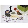 Image 2 : LOT OF FOSSILS AMETHYST ETC