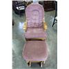 Image 1 : GLIDER ROCKER AND STOOL