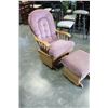 Image 2 : GLIDER ROCKER AND STOOL