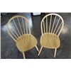 Image 1 : PAIR OF MAPLE HOOPBACK CHAIRS