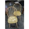 Image 2 : PAIR OF MAPLE HOOPBACK CHAIRS
