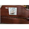 Image 2 : COMPLETE QUEENS SIZE BEDFRAME WITH SHIP TILE INSERT AND MATTRESS