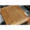 Image 1 : PAIR OF SOLID OAK ENDTABLES