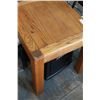 Image 2 : PAIR OF SOLID OAK ENDTABLES