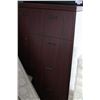 Image 2 : MAHOGANY FINISH LATERAL FILE CABINET