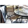 Image 1 : ROUND PATIO TABLE AND 4 CHAIRS