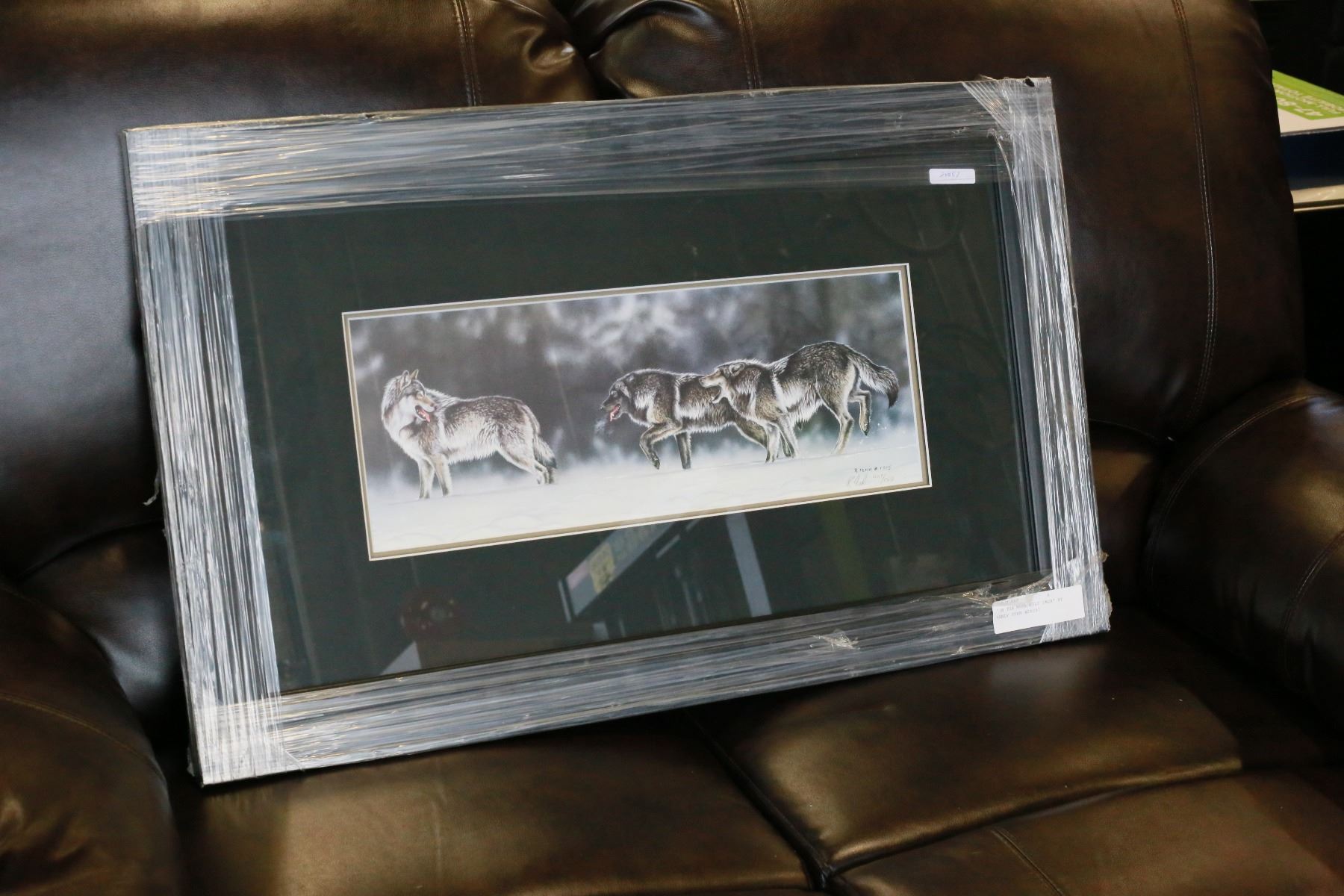 Artist R Fehr ON THE MOVE WOLF PACK BY RANDY FEHR #24087