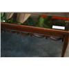 Image 2 : MIRROR TOP VINTAGE WALNUT COFFEE TABLE