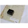 Image 2 : MENS STERLING SILVER AND ONYX STONE RING