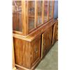 Image 2 : TWO PIECE OAK CHINA CABINET