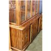 Image 2 : TWO PIECE OAK CHINA CABINET