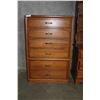 Image 1 : PALLSIAR OAK 6-DRAWER HIGHBOY DRESSER