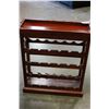 Image 1 : BOMBAY COMPANY WINE RACK WITH LIFT TOP TRAY