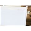 Image 1 : NEW KINGSIZE AVENZA WHITE MODERN SLEIGHBED, SOLID WOOD CONSTRUCTION, RETAIL $1499