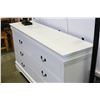 Image 2 : NEW WHITE MODERN AVENZA 6 DRAWER DRESSER RETAIL $899