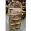 Image 1 : WICKER BOOKSHELF