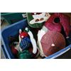Image 2 : TWO TOTES OF CHRISTMAS DECORATIONS