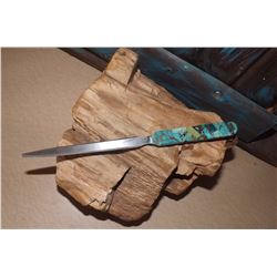 Zuni Inlay Letter Opener