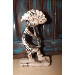 Horse Hair Kokopelli Pottery