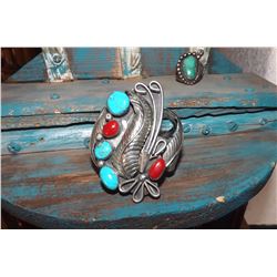 Silver Dead Pawn Vintage Cuff
