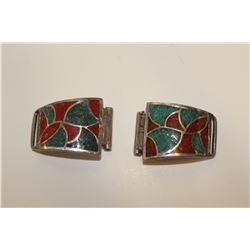 Vintage Dead Pawn Mens Chip Inlay Watch Tip
