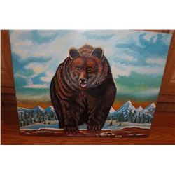 Bear Painting By Roger Pino