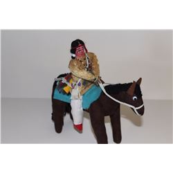 Navajo Story Teller on Horse