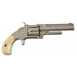 Engraved Smith & Wesson Model 1 1/2  Revolver