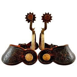Glen Bianchi #269 "Bianchi" Pattern Spurs