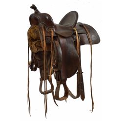 H.H. Heiser High Back Saddle