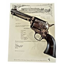 Colt Model 1873 SA A .41 Austin Texas Shipped 1891