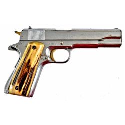 Colt 1911 .38 Super with Stag Grips