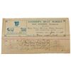 Image 2 : Collection of Early Texas Butcher Receipts
