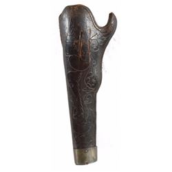 California Open Top Carved Eagle Holster