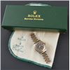 Image 2 : Rolex Ladies 18K Oyster Perpetual Date Just Watch