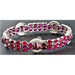 Diamond & Ruby Bracelet