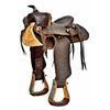 Image 2 : Miniature Fully Carved Unmarked Pony Saddle