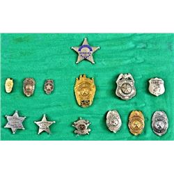 Texas Lawman Badge Collection