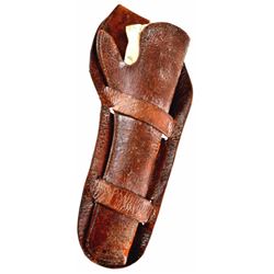 Calf Skin Lined Double Loop Holster