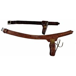 Two Gun Belts With Holsters