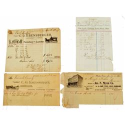 4 Kendal County Texas Store Receipts