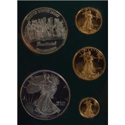 1993 "The Philadelphia Set" Gold & Silver Coins