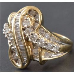 14kt Yellow Gold & Diamond Ring