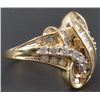Image 2 : 14kt Yellow Gold & Diamond Ring