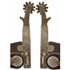 Image 4 : Crockett Edge Marked Silver Mounted Spurs