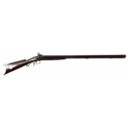 Percussion Double Barrel N. Lewis Maker Troy