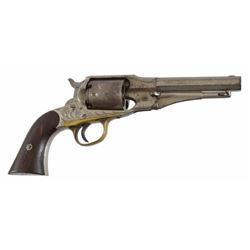 Engraved Remington New Model Police Conversion